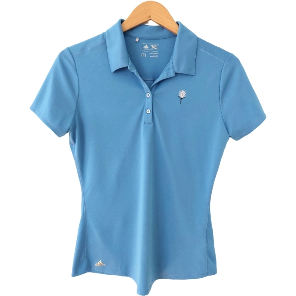 Adidas Golf Polo Shirt Blue - Size M